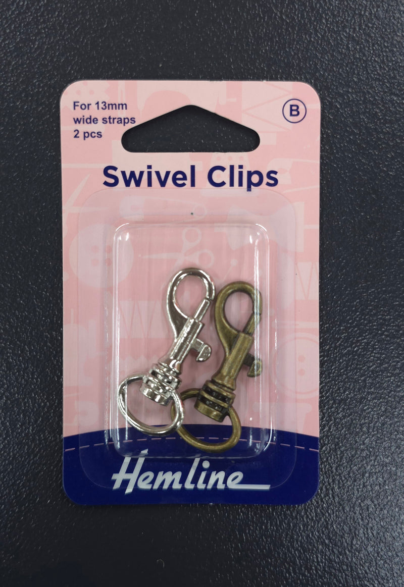 13mm Swivel Clips