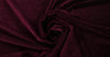 One Way Stretch Velvet Bordeaux