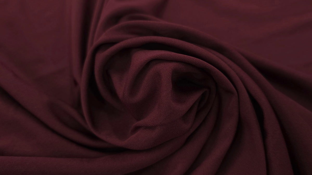 Stretch Lining Dark Maroon