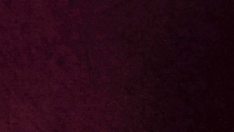One Way Stretch Velvet Bordeaux