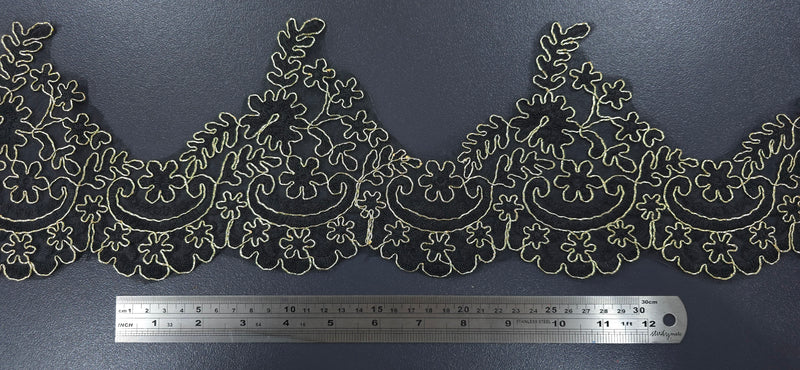 Corded Trim Elegance Gold