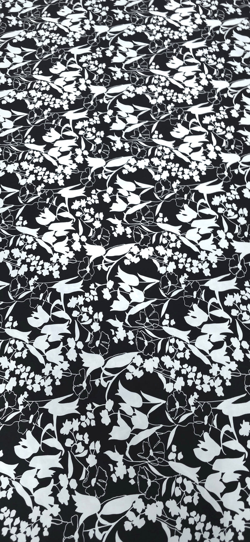 Woven Stretch Polyester Monochrome Fantasia