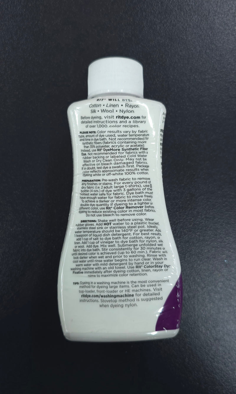 Rit All Purpose Dye Eggplant
