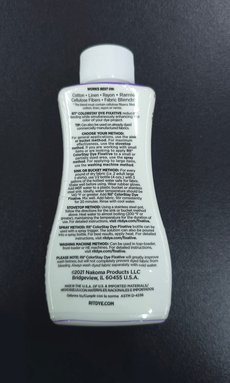 Rit Colorstay Dye Fixative