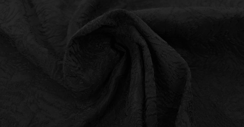 Embossed Jacquard Regal Black