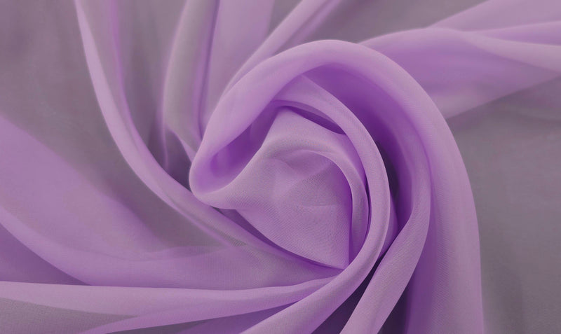 Polyester Chiffon Lilac