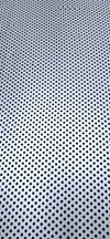 Printed Polyester White Polka Dots