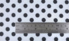 Printed Polyester White Polka Dots