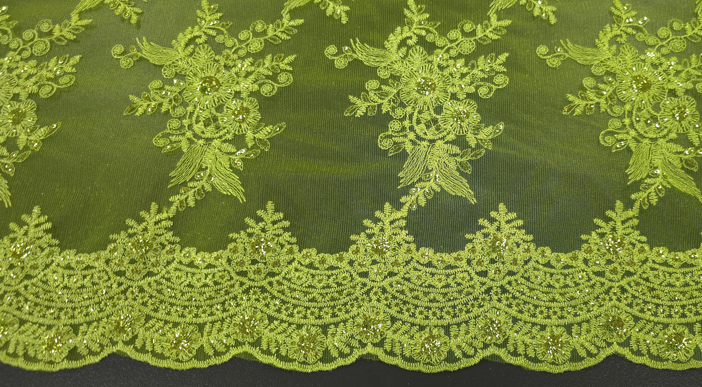 Jewel Lace Green