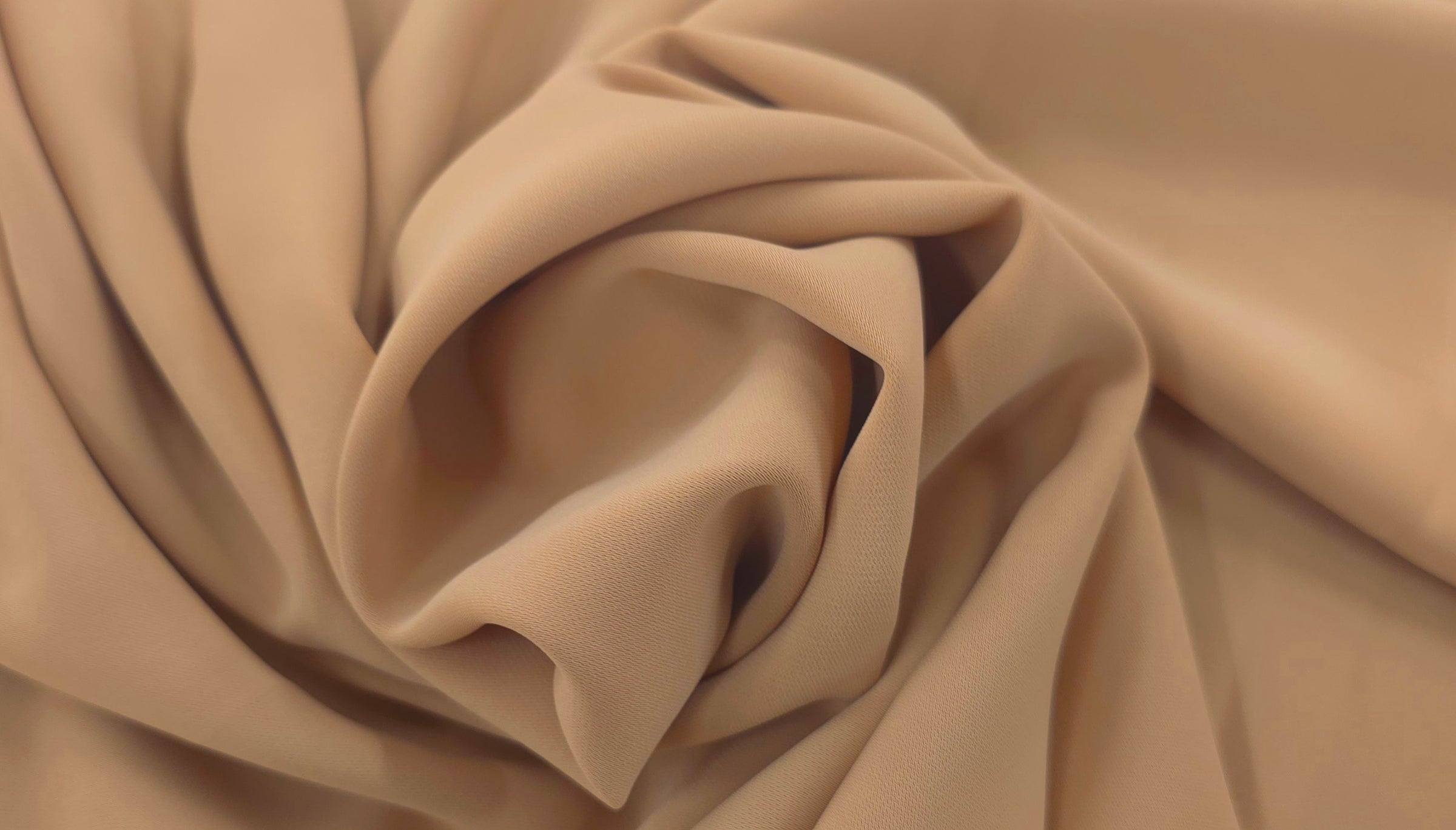 Woven Polyester Spandex Nude