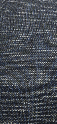 Metallic Tweed Suiting Navy