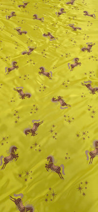 Rayon Bemburg Lining Horses