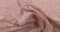 Heavy Weight Stretch Lace Blush