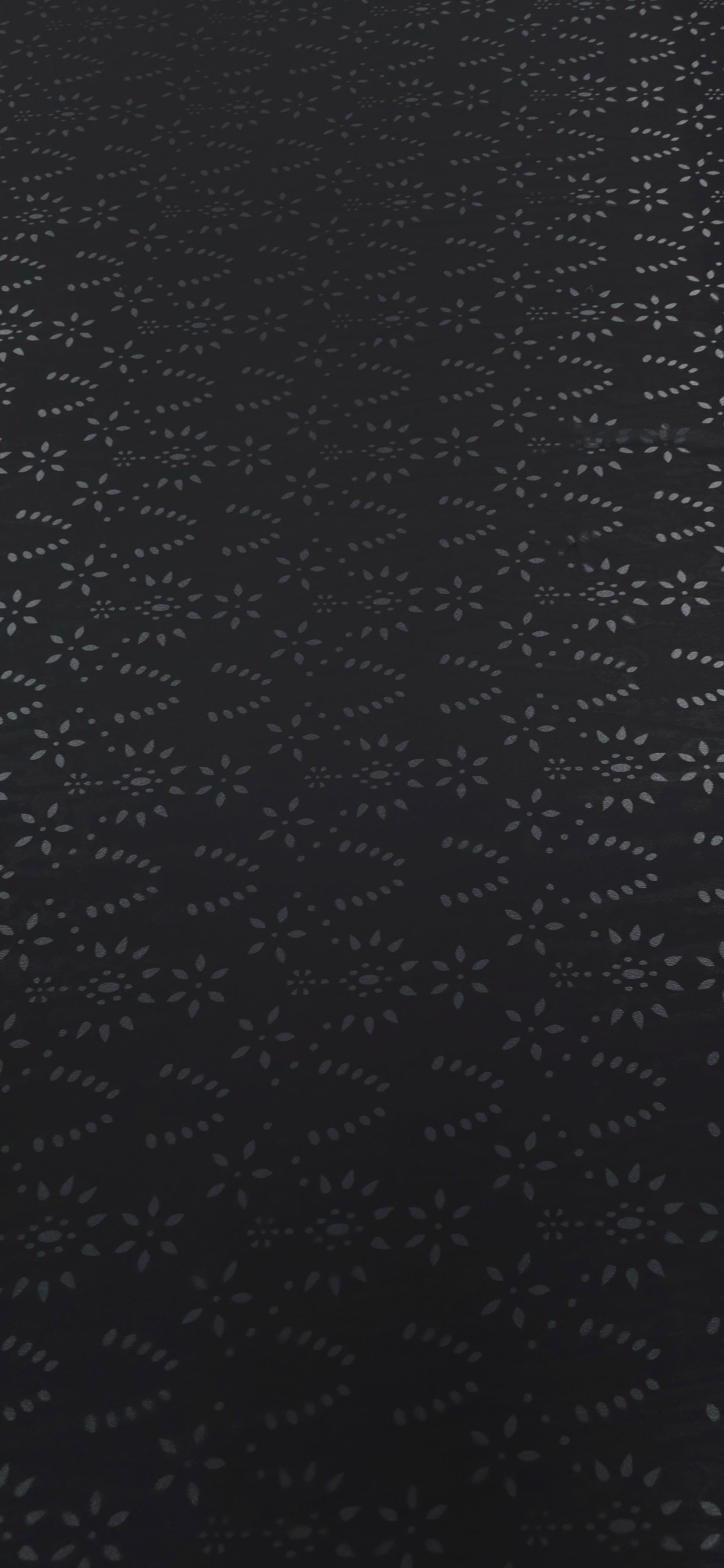 Laser Cut Chiffon Black