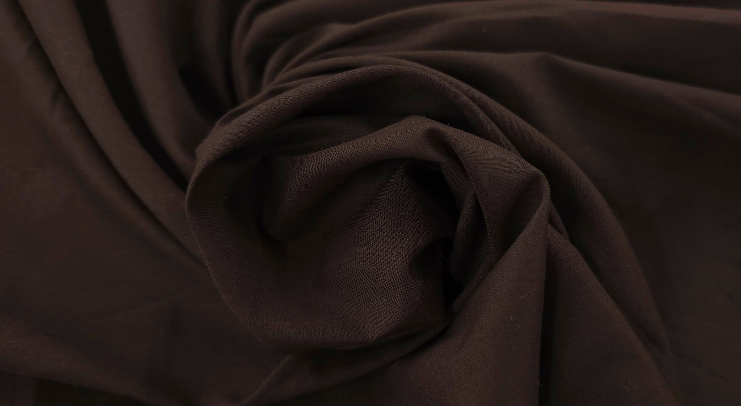 Cotton Voile Chocolate