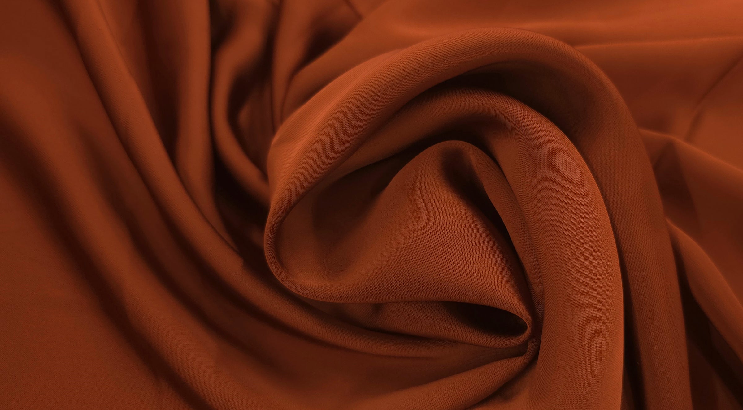 Luxe Stretch Satin Rust