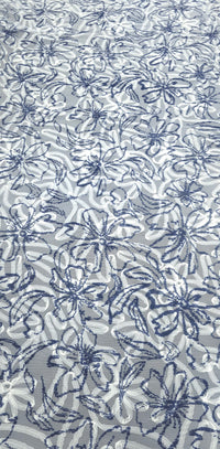 Ribboned Mesh Floral Art