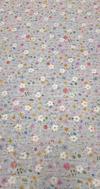 Embroidered Voile Secret Garden