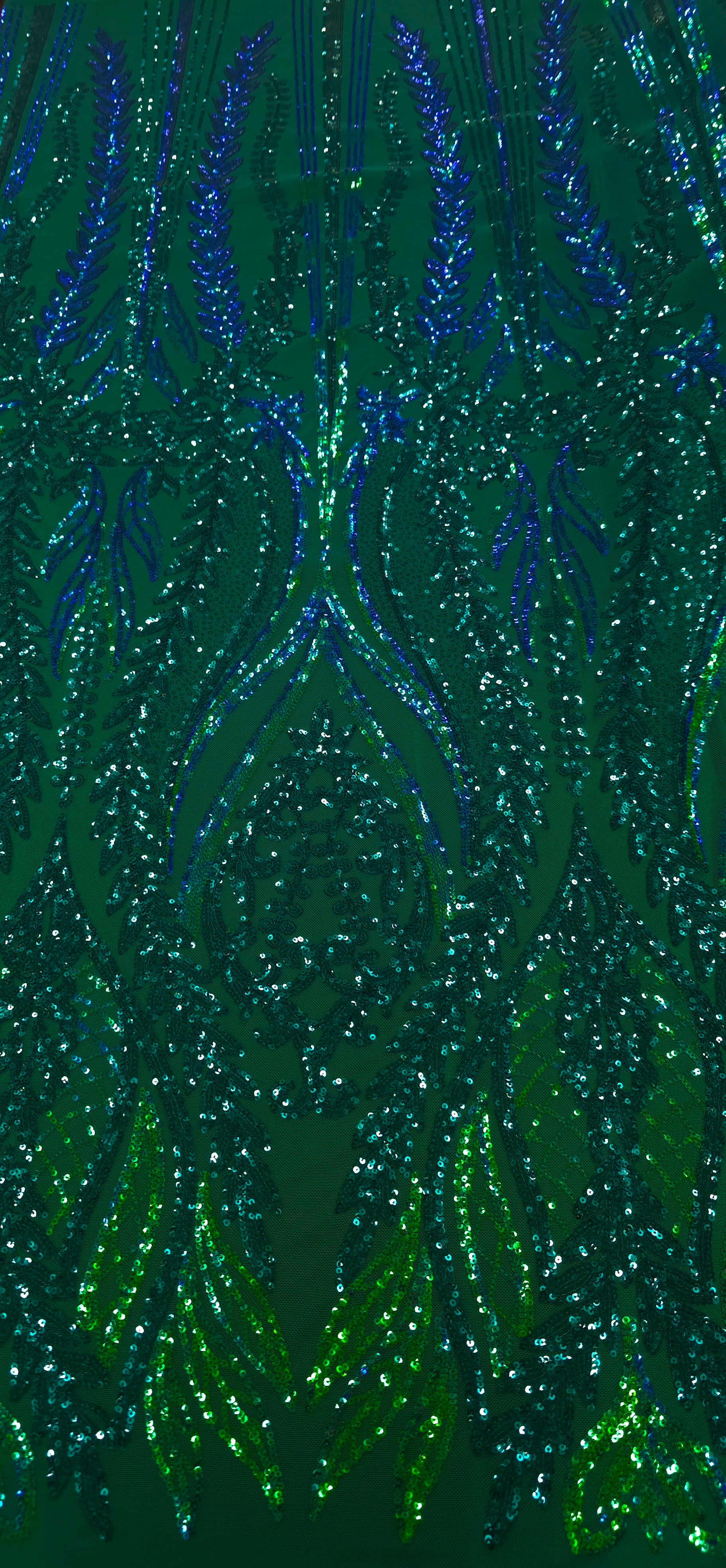 Sequinned Mesh Forest Dream