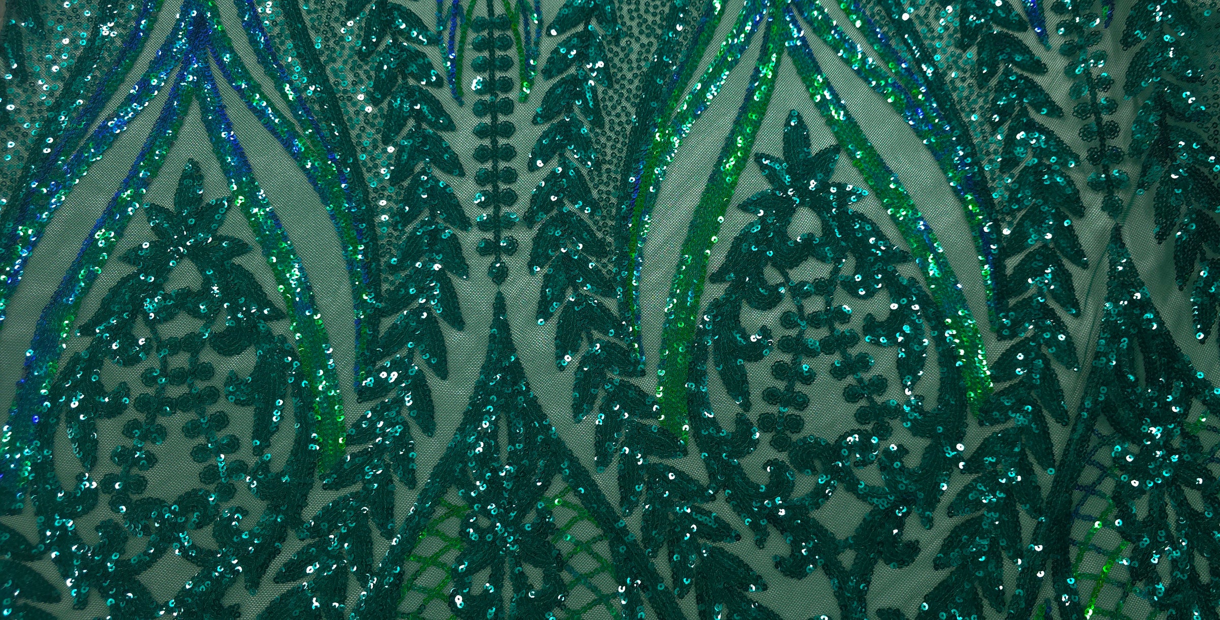 Sequinned Mesh Forest Dream