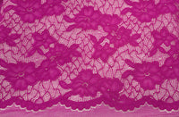 Heavy Weight Stretch Lace Raspberry Pink
