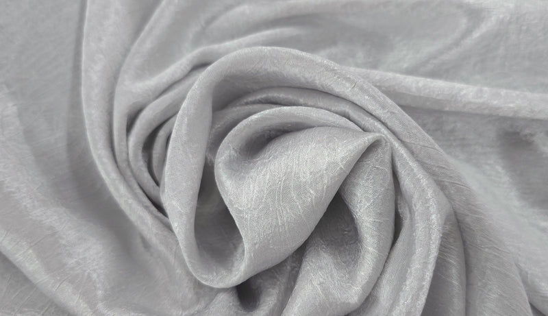 Textured Woven Stretch Polyester Silver – DK Fabrics
