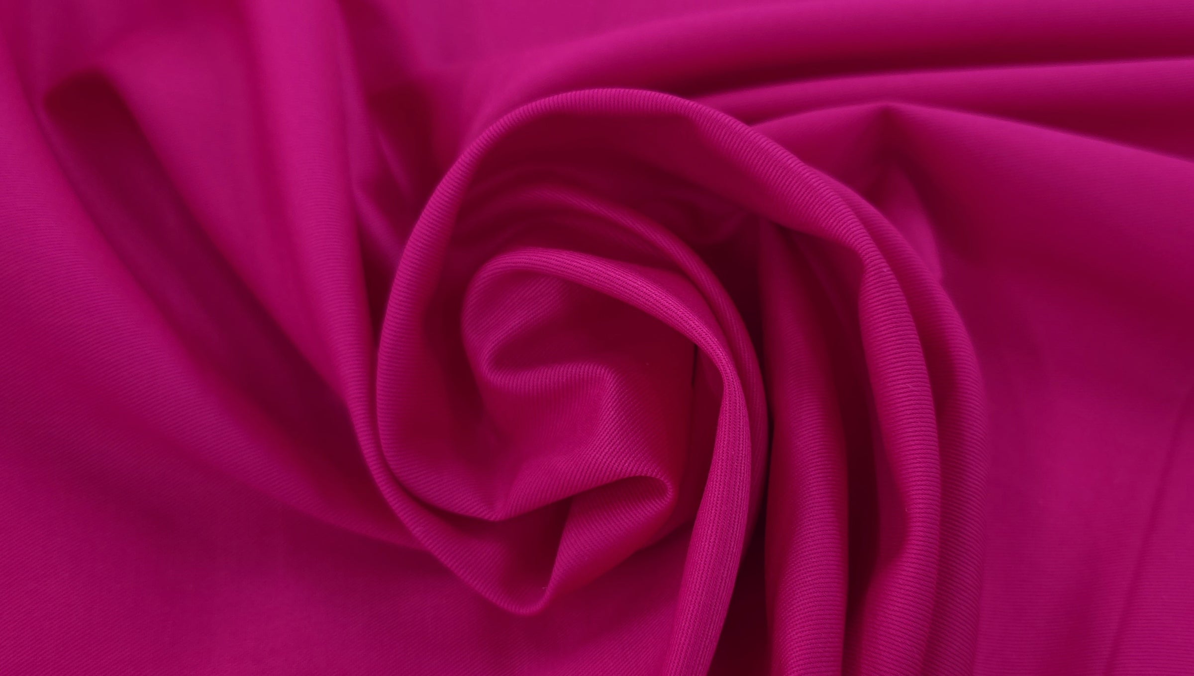 Cotton Drill Hot Pink