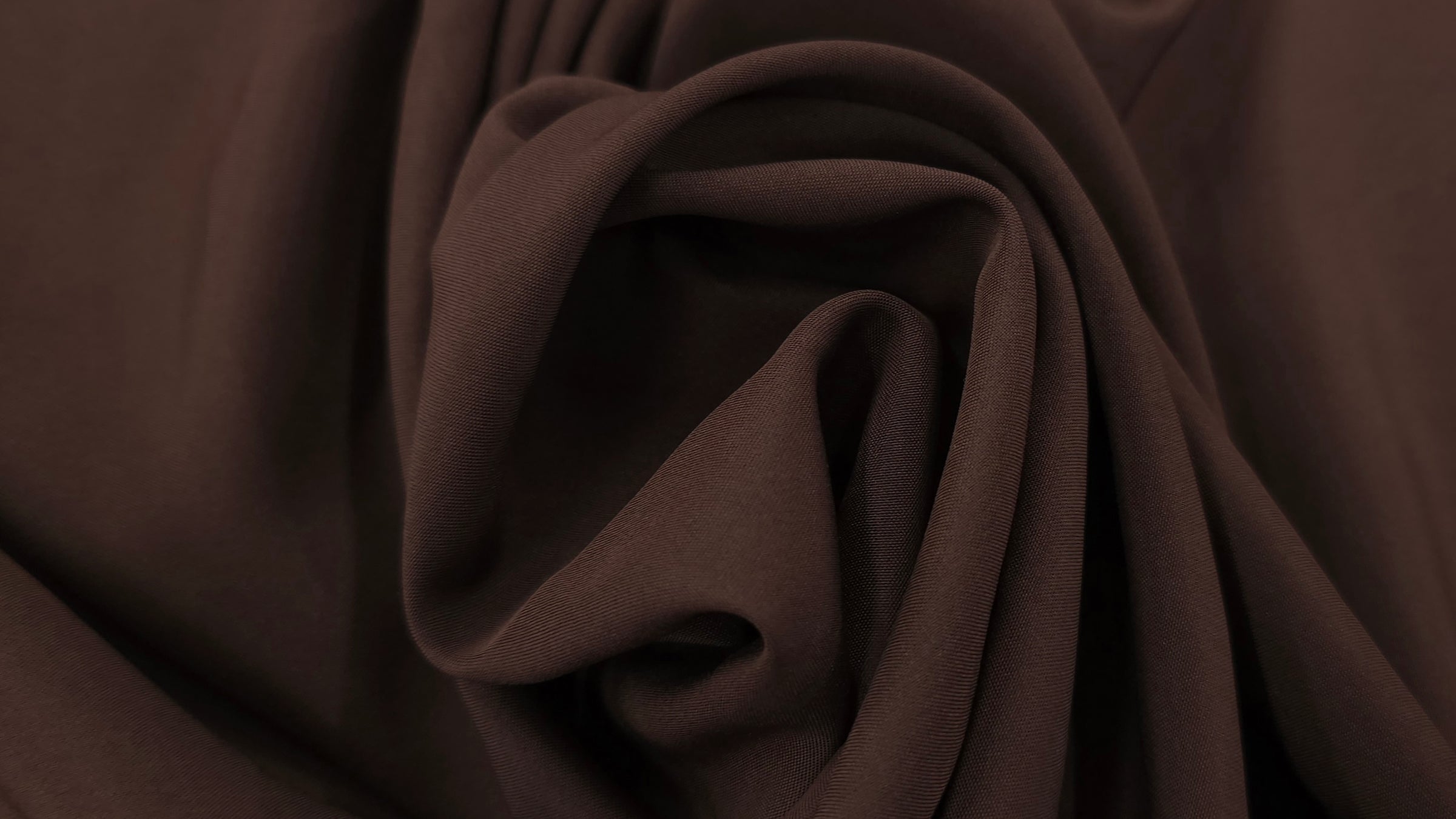 Pongee Polyester Lining Brown