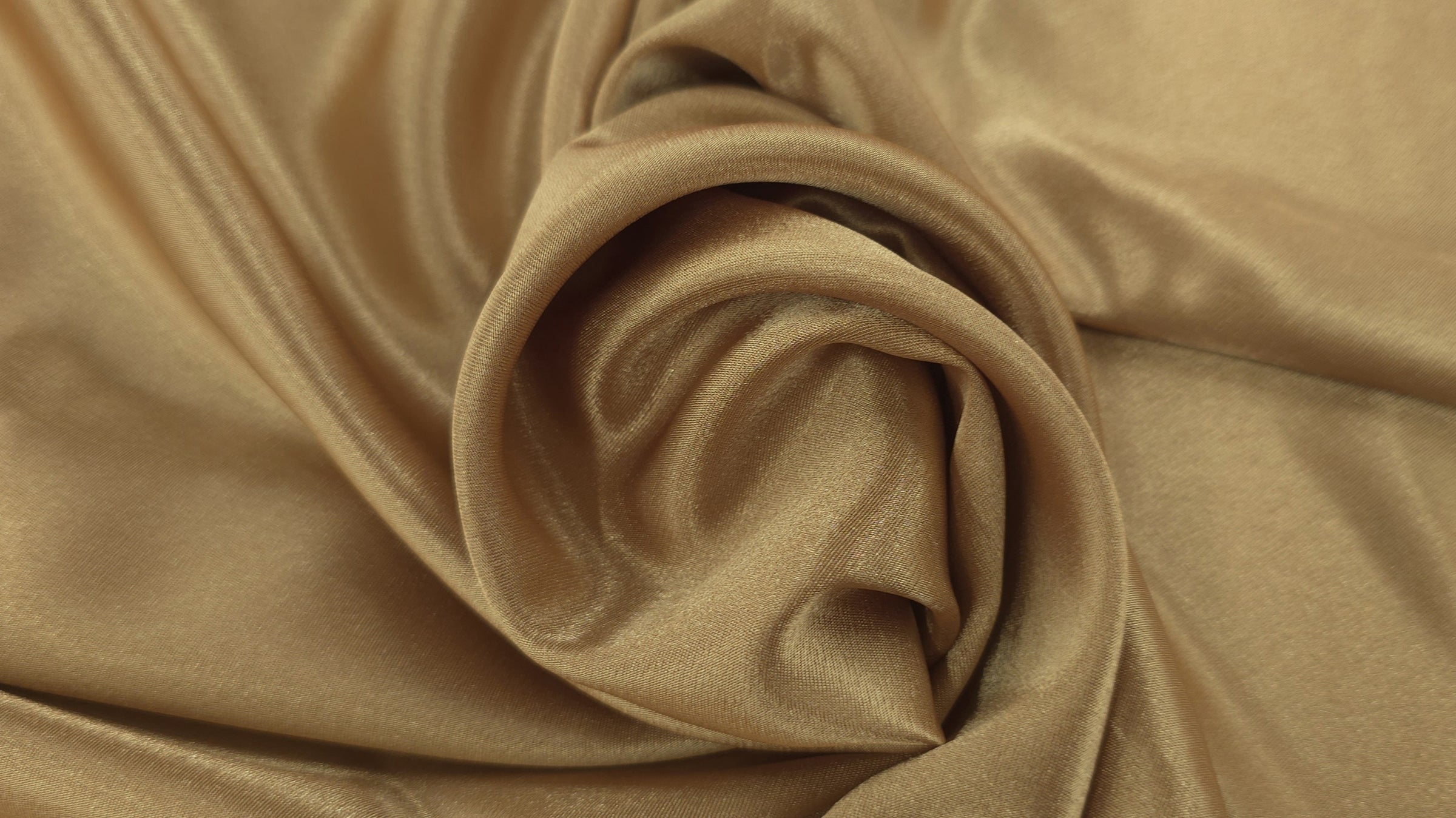 Charmeuse Satin Antique Gold