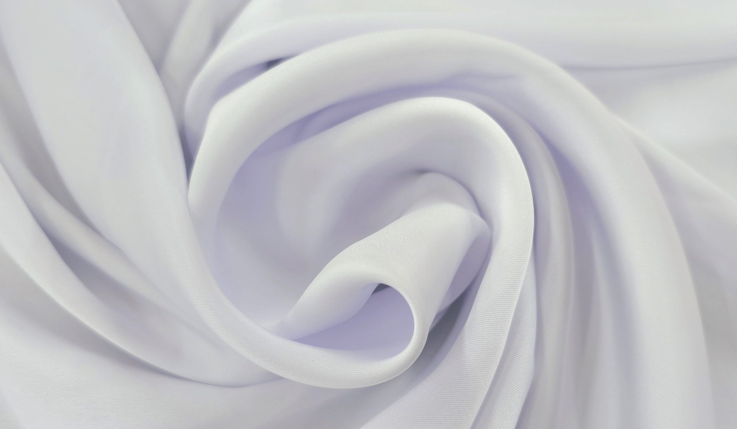 Luxe Stretch Satin Optical White