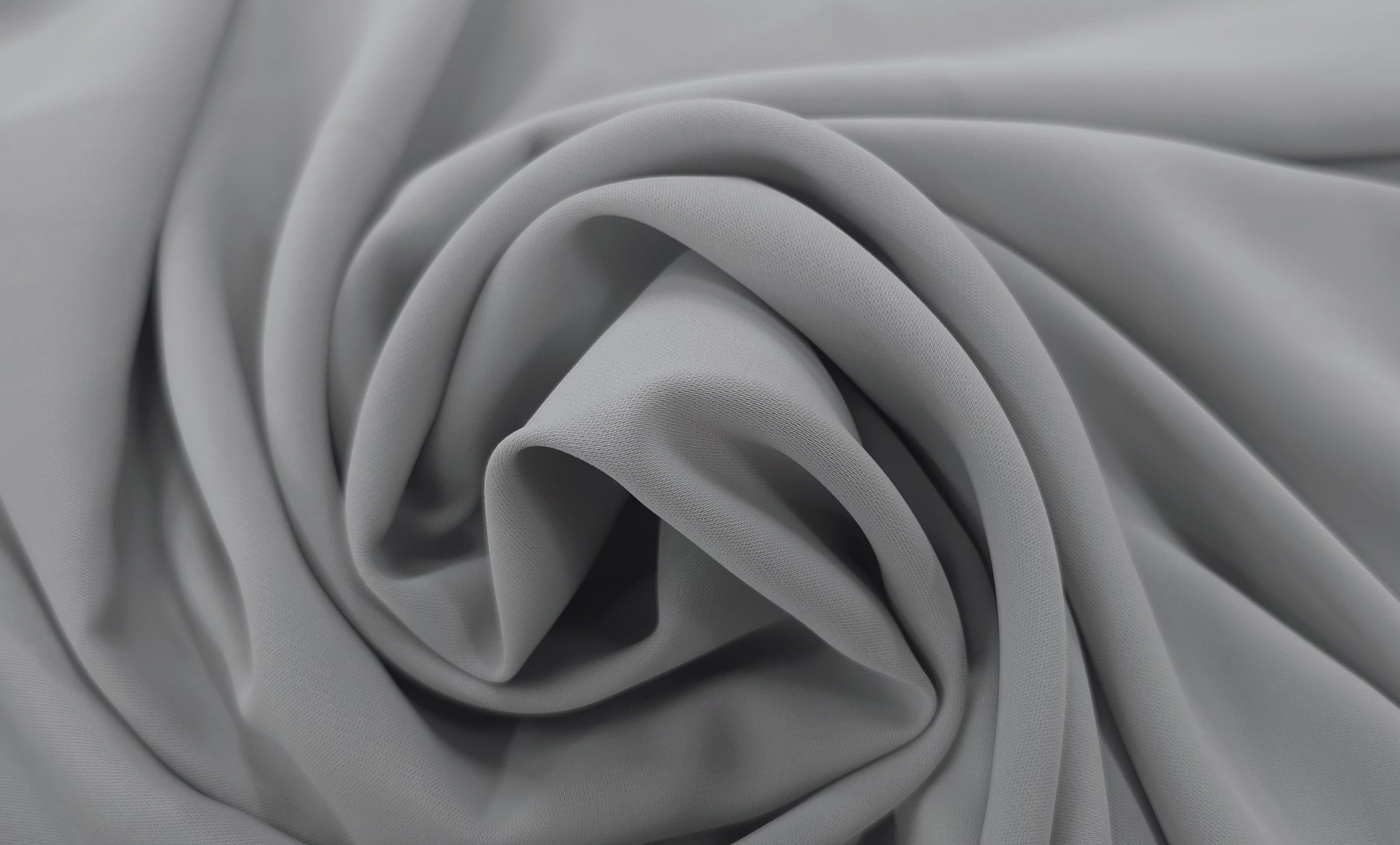 Woven Polyester Spandex Light Grey