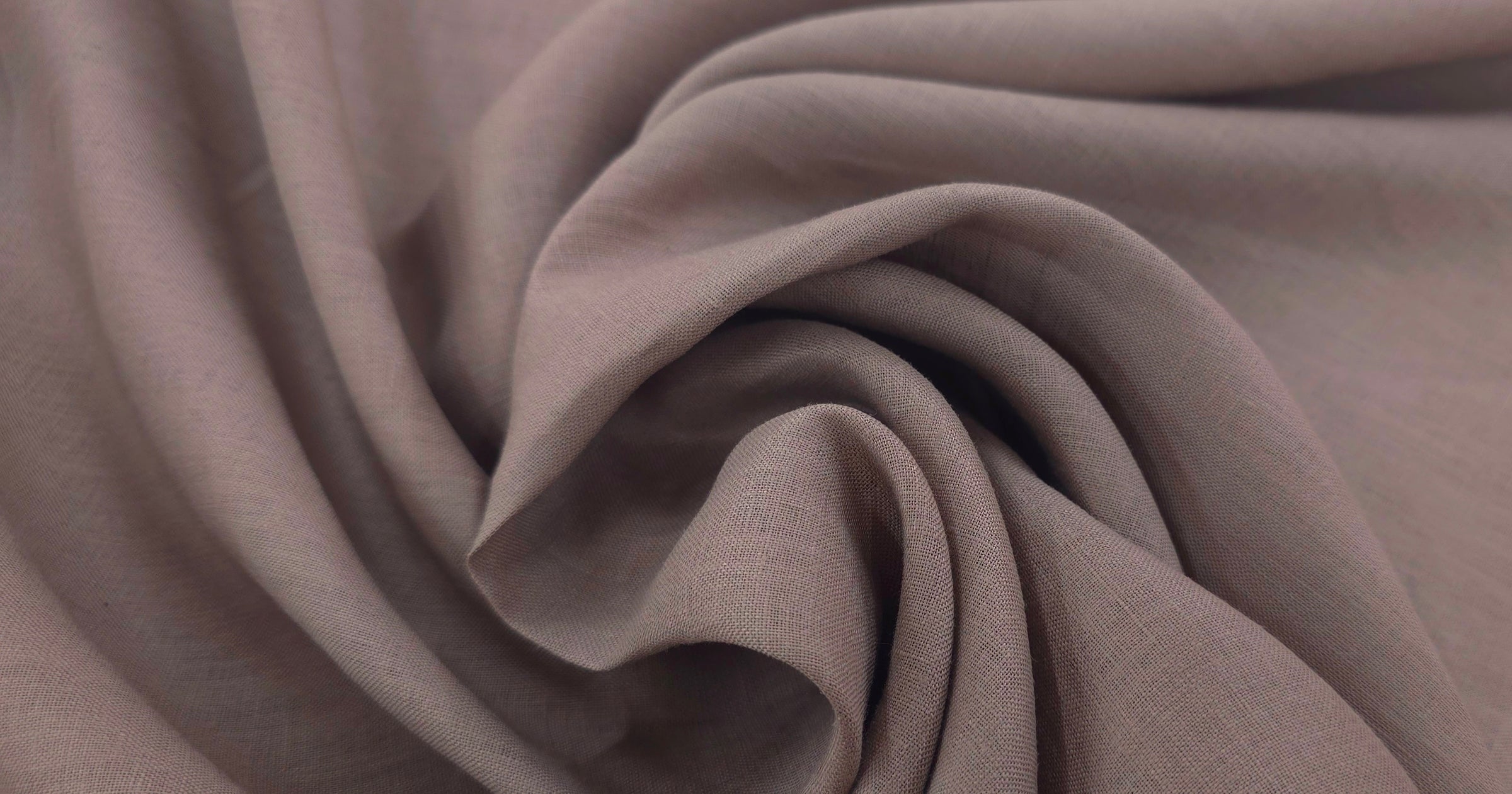 Medium Weight Linen Mocha