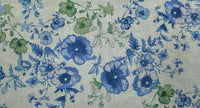 Printed Rayon Bluebell Melody