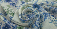 Printed Rayon Bluebell Melody