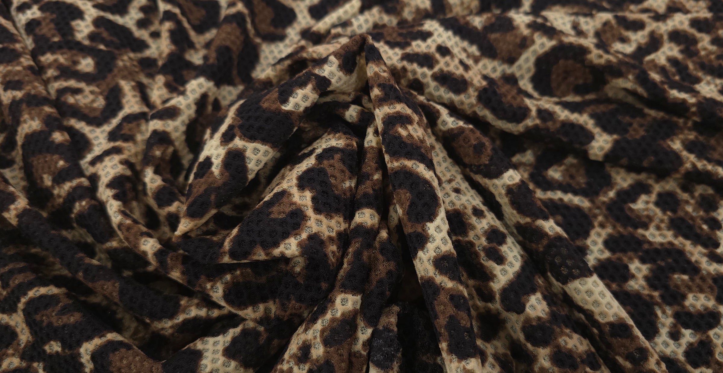 Stretch Mesh Leopard