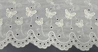 Embroidered Voile Butterfly Dream