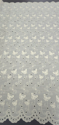 Embroidered Voile Butterfly Dream