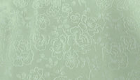 Embossed Polyester Pastel Garden Mint