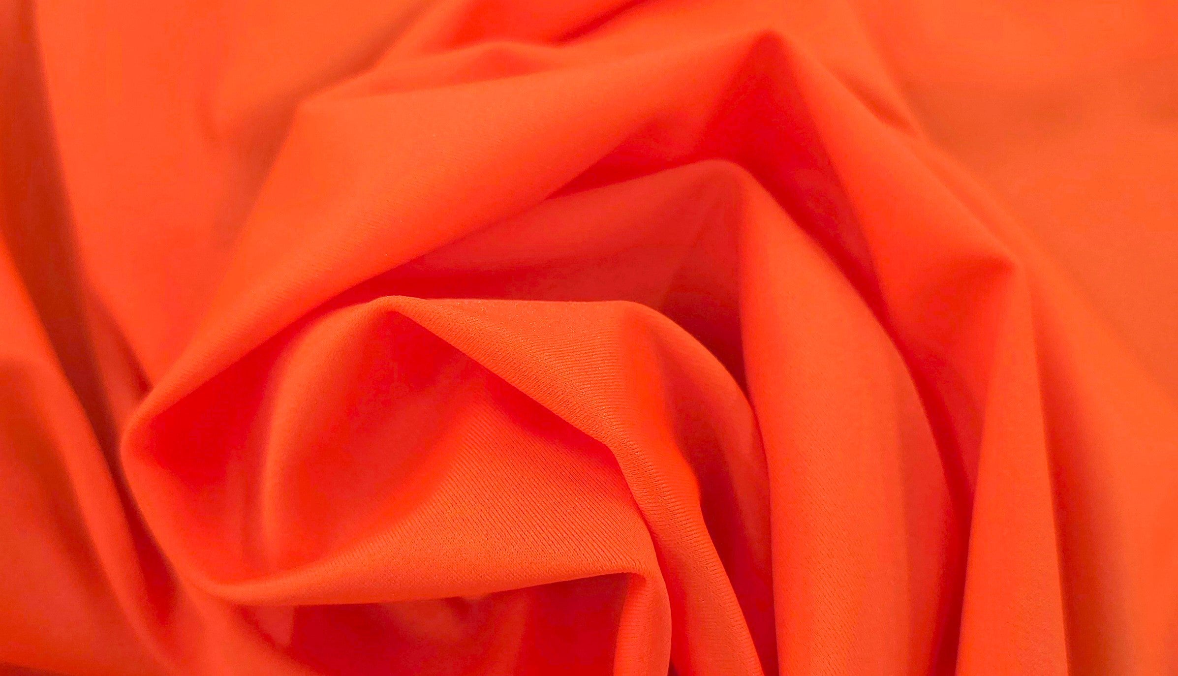 Italian Nylon Lycra Neon Orange