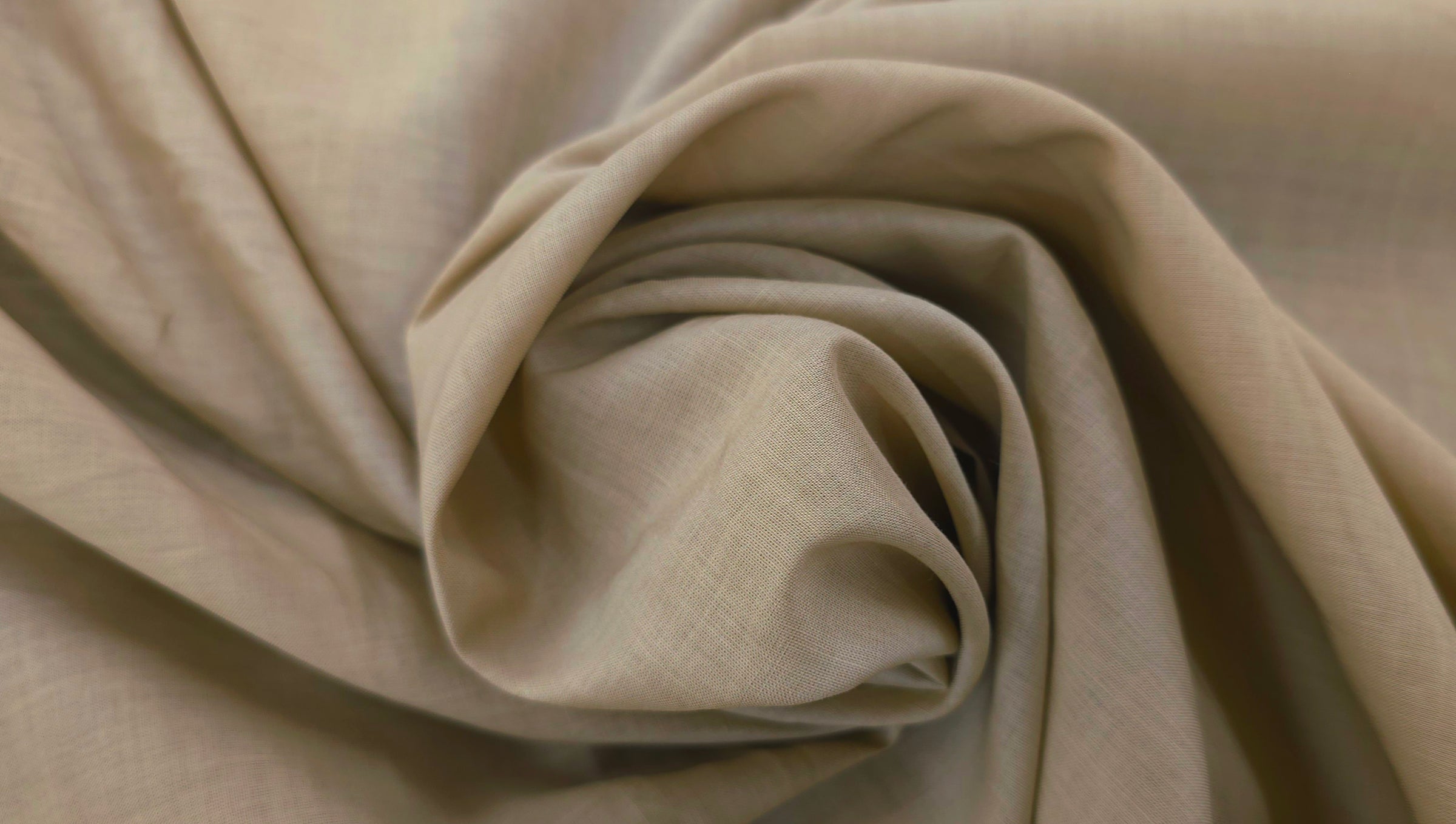 Cotton Voile Dark Sand