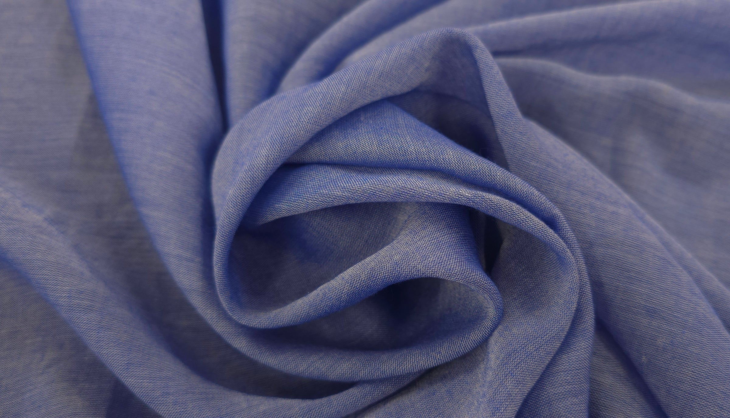 Cotton Voile Denim Blue