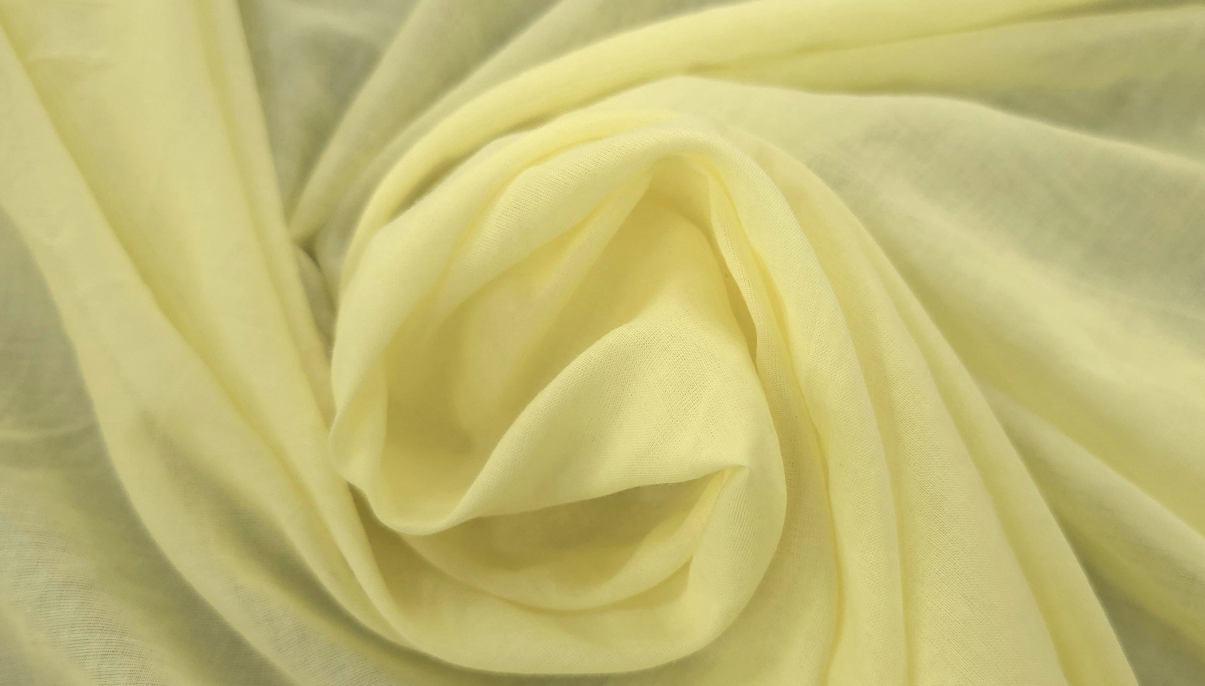 Cotton Voile Lemon