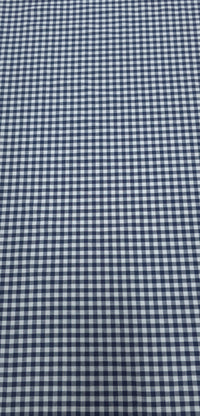 Gingham Navy