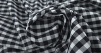 Gingham Black