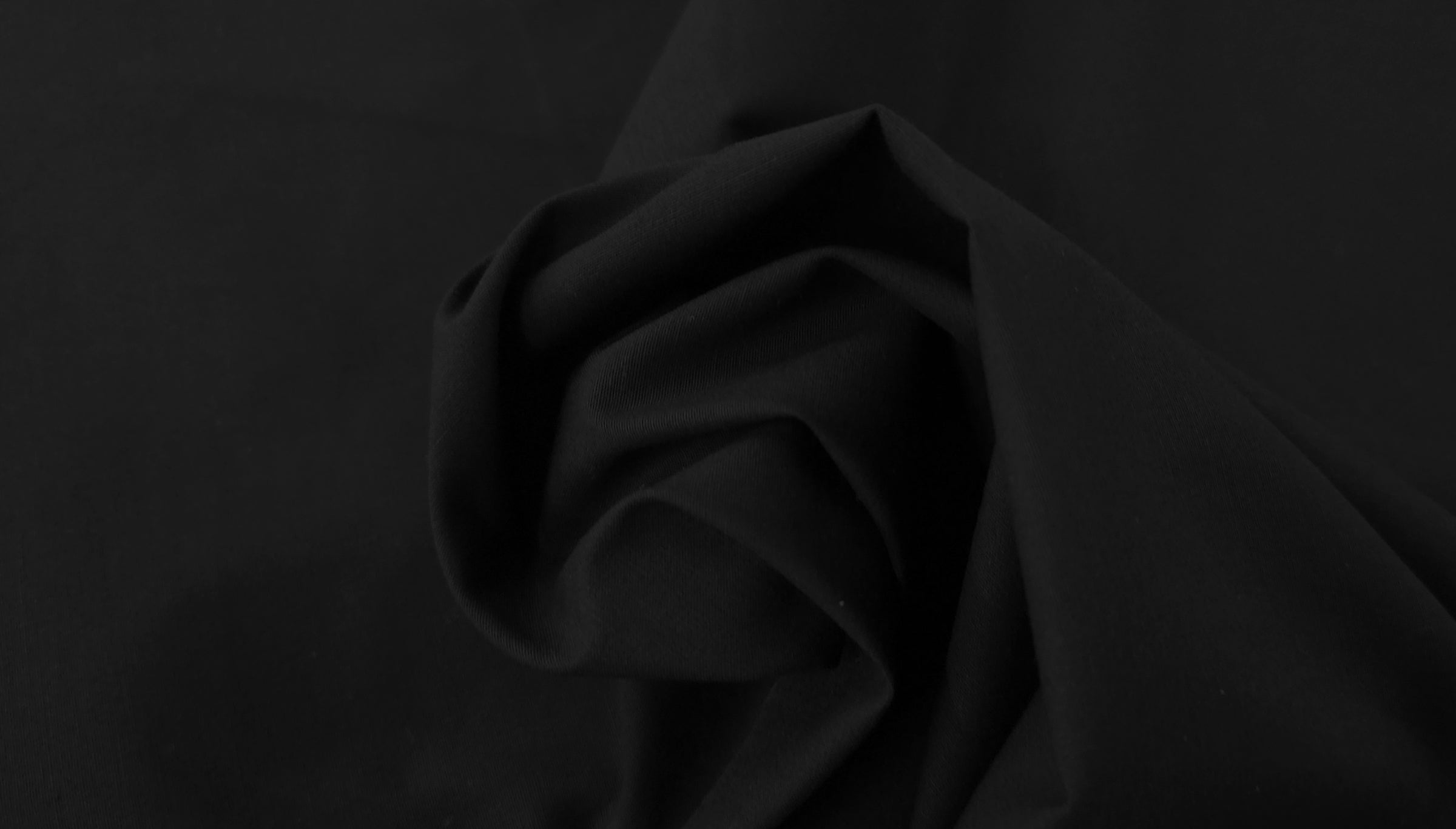 Stretch Cotton Black