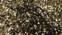 Stretch Sequin Gold Splendour