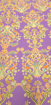 Printed Linen Blend Regal Affair