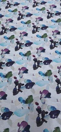 Printed Voile Abstract Dream