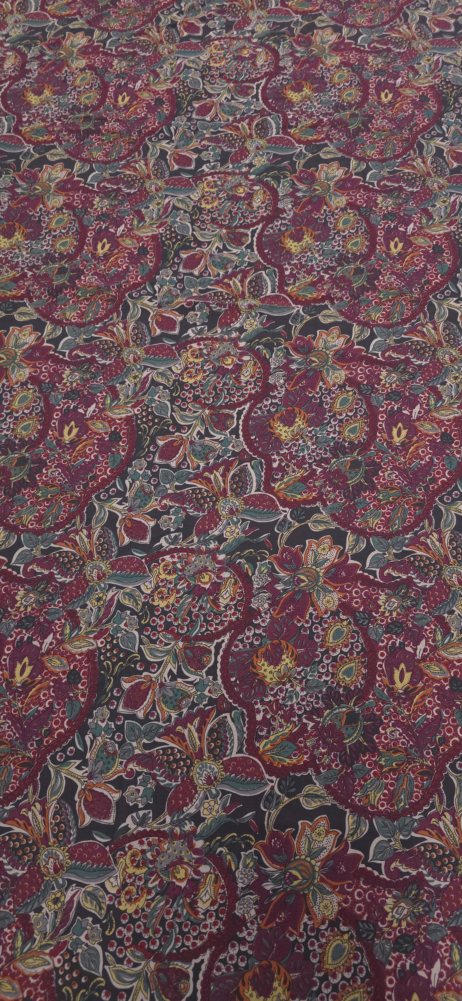 Printed Voile Vintage Garden