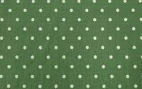 Printed Rayon Green Polka